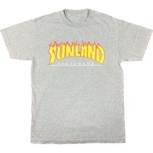 Sunland Skateshop Casual Tee - Grey